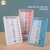 Bảng Kế Hoạch Checklist Cho Bé TOPTOY, Bảng Todolist Lập Kế Hoạch, Theo Dõi Công Việc Hàng Ngày Trẻ Em và Người Lớn 3