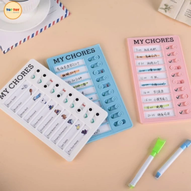 Bảng Kế Hoạch Checklist Cho Bé TOPTOY, Bảng Todolist Lập Kế Hoạch, Theo Dõi Công Việc Hàng Ngày Trẻ Em và Người Lớn
