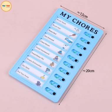 Bảng Kế Hoạch Checklist Cho Bé TOPTOY, Bảng Todolist Lập Kế Hoạch, Theo Dõi Công Việc Hàng Ngày Trẻ Em và Người Lớn