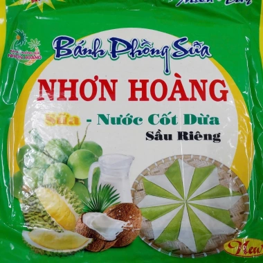 Bánh phồng sữa nước cốt dừa Nhơn Hoàng - đặc sản Miền Tây 4