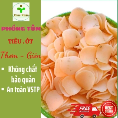 Bánh Phồng Tôm Tiêu Ớt Sa Đéc Giá Cực Rẻ - Mua Ngay Chỉ 33.000đ