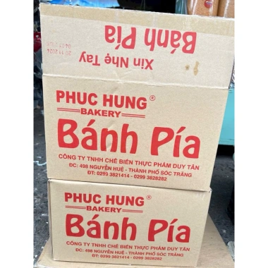 Bánh Pía Đậu Xanh Mini Phúc Hưng 500g Giá Chỉ 59k - Món Quà Từ Thiên Phúc Hưng