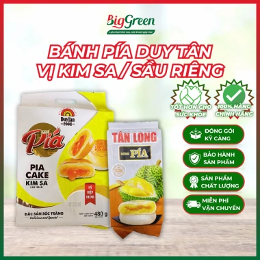 Bánh Pía Sóc Trăng Duy Tân Vị Sầu Riêng & Dứa Giảm Giá 59k - Đặc Sản