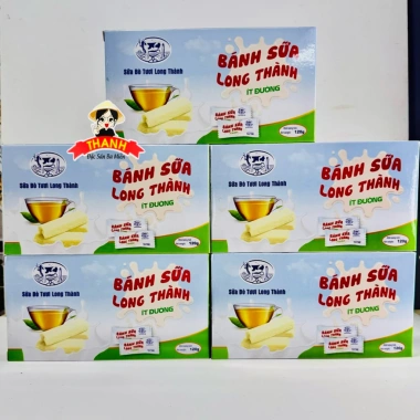 Bánh Sữa Long Thành Ít Đường Combo 5 Hộp - Sữa Bò Tươi Nguyên Chất Giá Tốt 164k Bánh Sữa Long Thành Ít Đường Combo 5 Hộp - Sữa Bò Tươi Nguyên Chất Giá Tốt 164k