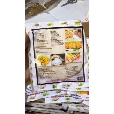 Bánh tráng bò bía cuốn chả giò, bánh đậu xanh trắng đặc biệt 30 lá - Giá 44.900 4