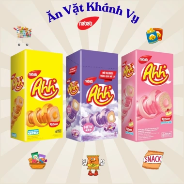 Bánh xốp Nabati Richeese Ahh Triple đủ vị 90g - Giảm giá còn 33k HỘP