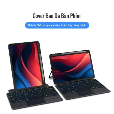 Đèn LED 7 màu, tùy chỉnh độ sáng, giúp gõ phím rõ ràng trong môi trường tối.