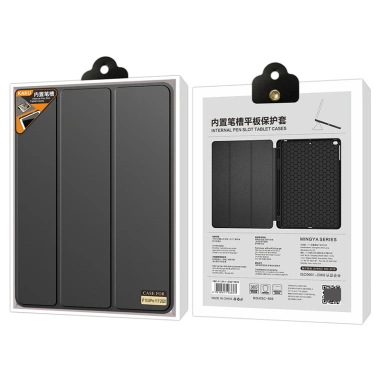 Bao da iPad Pro 11‑inch M4 2024 KAKU TPU – Bảo vệ, chống nóng, có khay bút Khay bút tích hợp cho Apple Pencil, gập lại để iPad đứng vững khi xem video.