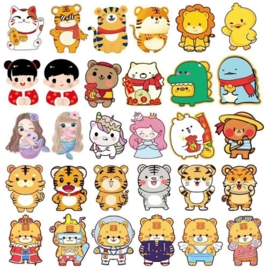 Bao lì xì Tết 2.025 Chibi Nhâm Dần - Hoạt hình cao cấp, đẹp độc lạ, giá 9.000 VND