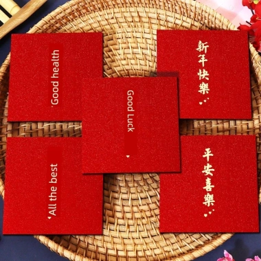 Bao lì xì Tết 2.026 Năm Giáp Ngọ hình vuông dày, may mắn lớn, phong cách Hồng Kông chỉ 160.600đ
