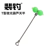 Bầu dạ quang xoay dùng cho câu cá biển, dây móc câu cá kèm cân bằng chân đế, vòng kết nối tiện lợi 2