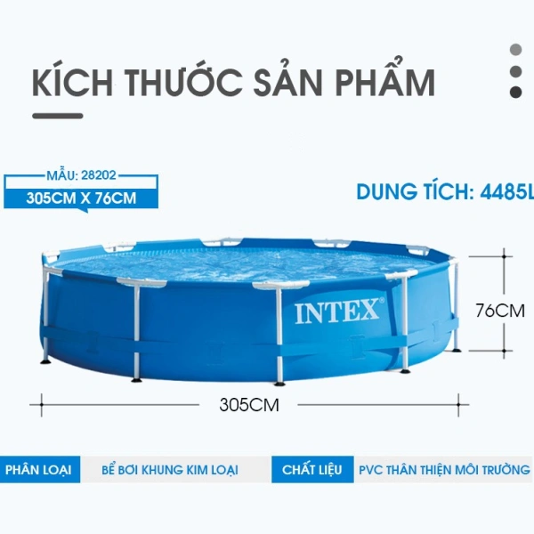 Cách lắp đặt và bảo trì bể bơi tròn 3m05 giá rẻ – Hướng dẫn chi tiết cho gia đình