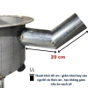 Bếp củi thông minh không khói - H35 - Tiết kiệm củi - Kèm nắp chống đen nồi và 1 đôi găng tay 3
