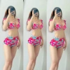 Bikini Hai Mảnh Aó Cánh Tiên Nâng Ngực Họa Tiết Hoa Lá Nhiều Màu Freesize – Giá chỉ 159.000₫ 7