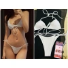 Bikini Nữ 2 Mảnh Quần Kiểu Dáng Nhỏ Áo Rút Dây Xinh Xắn Giá 18.896 VND 3