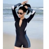 Bikini Nữ Đi Biển Liền Mảnh Cao Cấp Giá Rẻ Chỉ 198k - Khóa Kéo 3 Màu Sang Chảnh