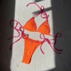 Bikini Tam Giác Chất Gân Luồn Dây Mẫu Mới Giá Rẻ Chỉ 215k - Siêu Đẹp Nhiều Màu 5