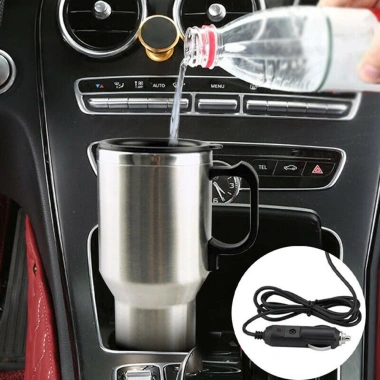 Bình Đun Nước Điện Ô Tô Thép Không Gỉ - Đun Nước Du Lịch Giá Rẻ 79k 2