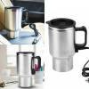 Bình Đun Nước Điện Ô Tô Thép Không Gỉ - Đun Nước Du Lịch Giá Rẻ 79k 4