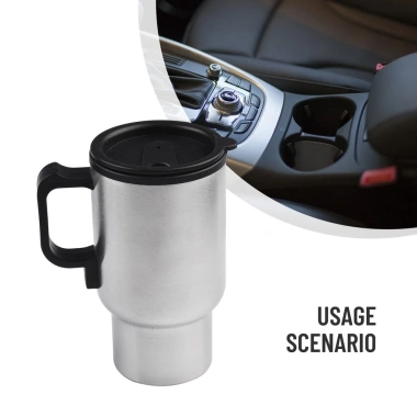 Bình Đun Nước Điện Ô Tô Thép Không Gỉ - Đun Nước Du Lịch Giá Rẻ 79k 6