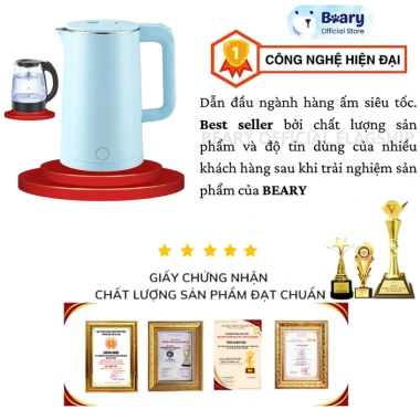 Bình Đun Nước Siêu Tốc 2.5L - Ấm Đun Siêu Tốc Inox 1.8L METIS Giá Cực Rẻ Chỉ 115.000đ