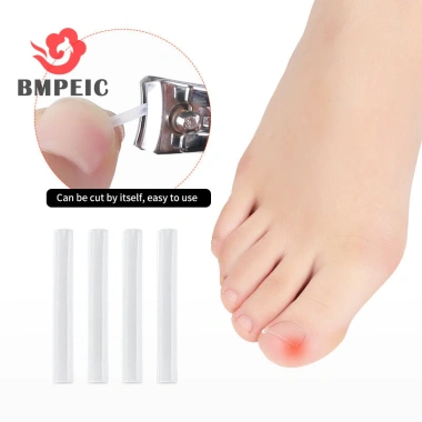 Bmpeic 50 Cái Dụng cụ chỉnh sửa móng chân mọc ngược Ngón chân Điều trị móng tay Miếng dán đàn hồi Miếng dán thẳng Kẹp Nẹp Dụng cụ làm móng chân mới 7