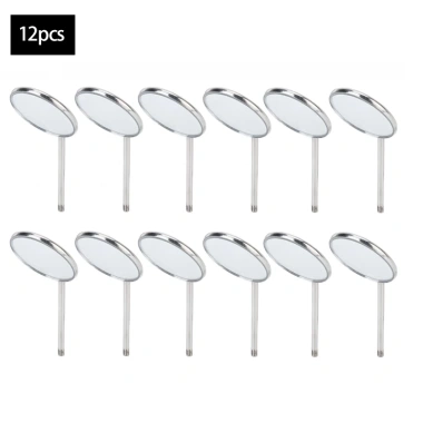 Bộ 12 Gương Nha Khoa 5# Chống Sương Mù - Thép Không Gỉ, Giá Ưu Đãi 107.941 VND
