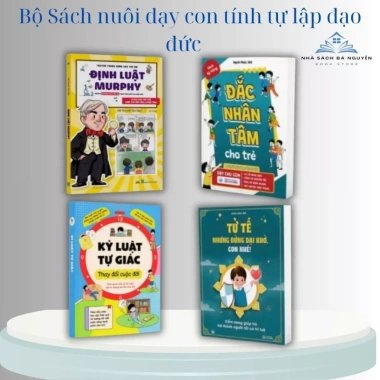 Bộ 4 sách: Định Luật Murphy, Kỷ Luật Tự Giác, Đắc Nhân Tâm, Tử Tế Đừng Dại Khờ - 45k 7