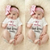 Bộ áo liền quần trẻ sơ sinh bé trai bé gái cổ điển có sức hấp dẫn * * 4