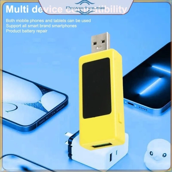 Hình ảnh sản phẩm Bộ chuyển đổi sửa chữa pin điện thoại POWER Bộ sạc pin điện thoại USB đa năng Bộ phục hồi mở rộng tuổi thọ pin máy tính bảng máy tính xách tay.