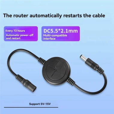 Bộ định tuyến WiFi Đặt lại Khởi động lại Cáp khởi động lại tự động 72 giờ cho cầu WiFi / Cat / Router / Repeater Rebooter Tắt Reset Control Line 9 Bộ định tuyến WiFi Đặt lại Khởi động lại Cáp khởi động lại tự động 72 giờ cho cầu WiFi / Cat / Router / Repeater Rebooter Tắt Reset Control Line 9