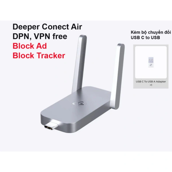 Hình ảnh sản phẩm Bộ định tuyến wifi, thiết bị vượt tường lửa Deeper Connect Pico Set (New) miễn phí VPN, DPN Router with Wi-Fi