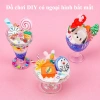Bộ Đồ Chơi DIY Kem Mini An Toàn Cho Trẻ - Tự Làm Phụ Kiện Sáng Tạo Giá Tốt 64k 2