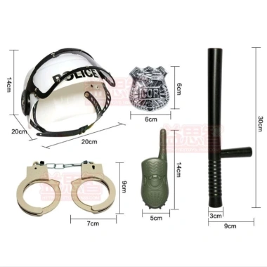 Bộ đồ chơi hướng nghiệp cho bé - Cảnh sát, Kỹ sư, Lính cứu hỏa giảm 20% chỉ 80k