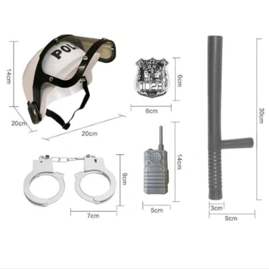 Bộ đồ chơi hướng nghiệp cho bé - Cảnh sát, Kỹ sư, Lính cứu hỏa giảm 20% chỉ 80k
