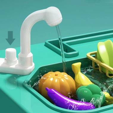 Bộ Đồ Chơi Nấu Ăn Cỡ Lớn 73cm 43 Chi Tiết Cho Bé - Nhập Vai Nhà Bếp An Toàn 3