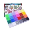 ?【Bộ Đồ Chơi】Xếp Hạt Sáng Tạo DIY Cho Trẻ Em 【Mẫu Mới Thông Minh】| Bao Gồm Hạt Nhiều Màu + Dụng Cụ + Bàn Ủi An Toà 4