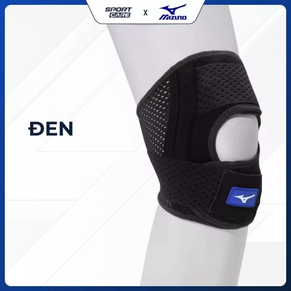 Hình ảnh sản phẩm Bó Gối Pickleball ZenK Mizuno Chính Hãng Nhật Bản - Bảo Vệ Đầu Gối, Đàn Hồi 360°- Sport Care