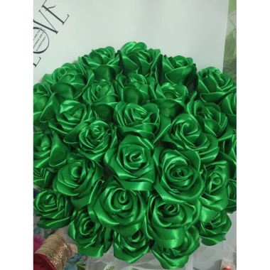 Bó hoa ruy băng 30 bông kèm quà tặng - Giá ưu đãi 190k, chọn màu chat shop