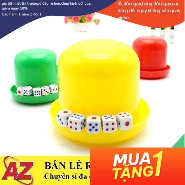 Đánh giá Bộ lắc Xí Ngầu 5 viên – Trải nghiệm thực tế và giá trị chỉ 15.000đ