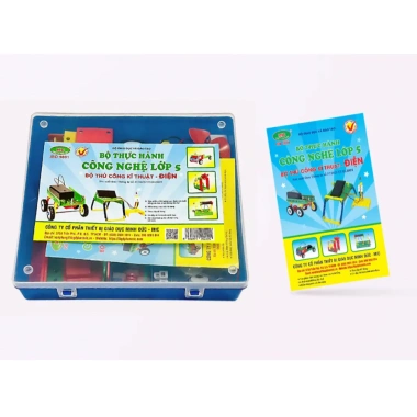 Bộ Lắp Ghép Mô Hình Kĩ Thuật Điện Lớp 5 1/2/3 Động Cơ (1 Bộ) 8