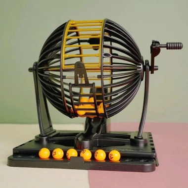 Bộ Lô Tô Bingo Nhựa 75 Số - Quay Trò Giải Trí Tết, Giá Ưu Đãi 167.000 VNĐ