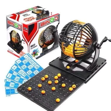 Bộ Lồng Quay Lô Tô Bingo 90 Số - Nhẹ, Bền, Dễ Lắp Đặt, Giá Chỉ 250.000₫