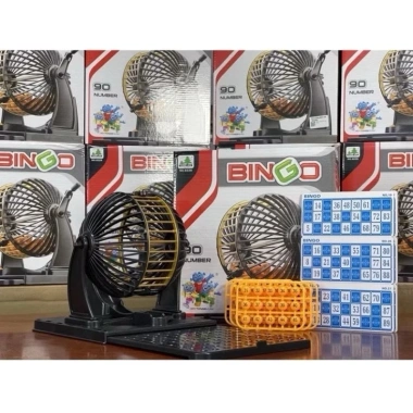 Bộ Lồng Quay Lô Tô Bingo 90 Số - Nhẹ, Bền, Dễ Lắp Đặt, Giá Chỉ 250.000₫