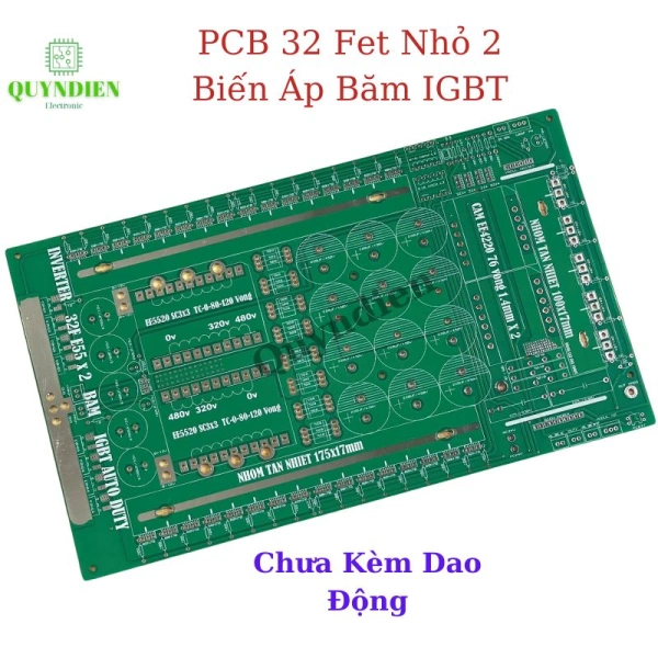 Bo Mạch Kích Điện 32 FET: Nguyên lý hoạt động và ứng dụng trong đảo pha Băm IGBT