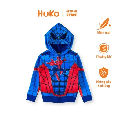 Bộ Quần Áo Bé Trai Spiderman Xanh Xuân Hè 2024 KUMAKO Giá Rẻ 131k