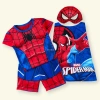 Bộ Quần Áo Bé Trai Spiderman Xanh Xuân Hè 2024 KUMAKO Giá Rẻ 131k 4