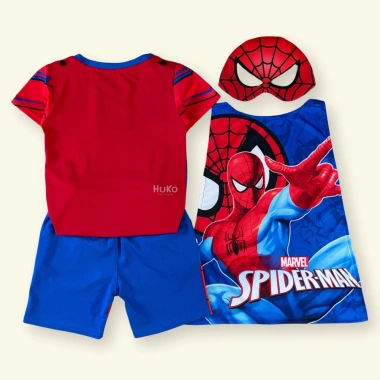 Bộ Quần Áo Spiderman Cho Bé Trai - Cotton Mềm Mịn - Giảm 18% Chỉ 164.250đ