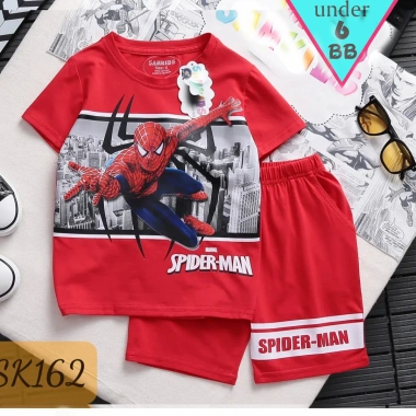 Bộ Quần Áo Spiderman Cho Bé Trai - Cotton Mềm Mịn - Giảm 18% Chỉ 164.250đ