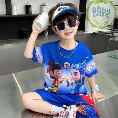 Bộ Quần Áo Unisex Trend Natra Cho Bé 7-50kg - Combo 4 Bộ Giá Rẻ Chỉ 61500đ 4